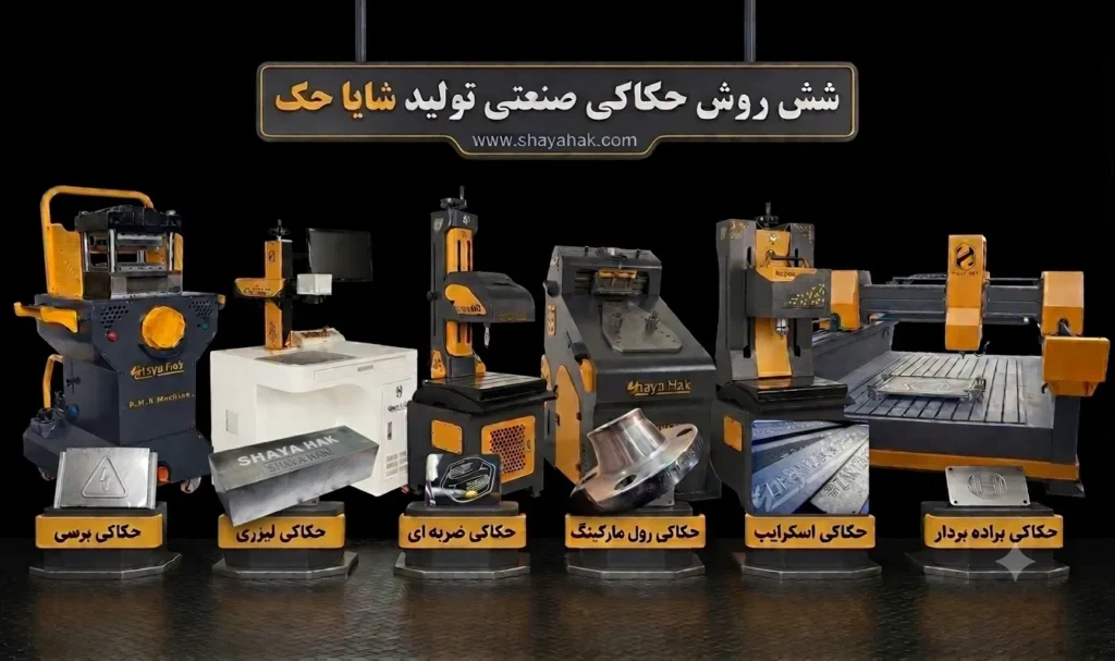 بررسی انواع روش های حکاکی فلزات تولید شایاحک